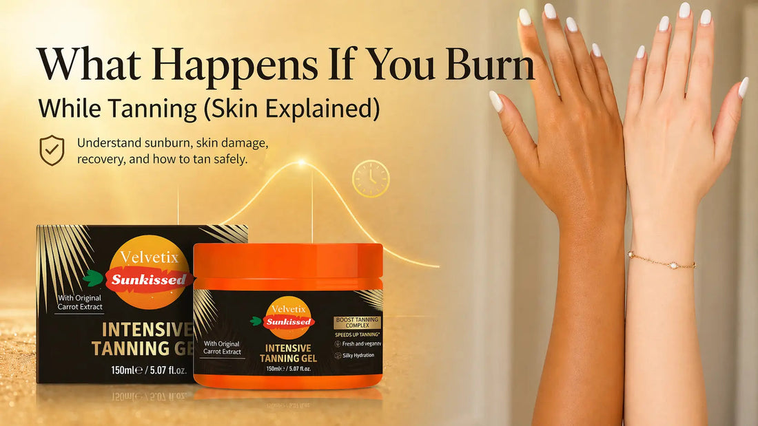 How to Get a Beachy Glow While Being UV-Aware cover image for Velvetix pale skin outdoor tanning guide
