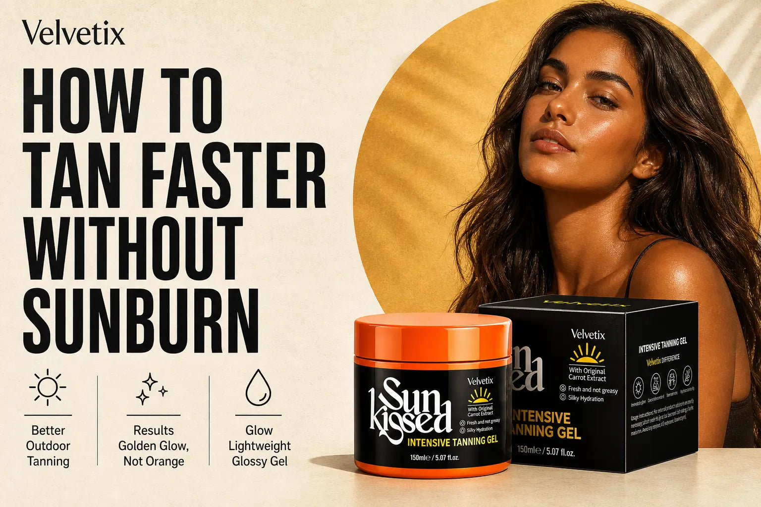 How to Build a Gradual Outdoor Tan on Pale Skin | Velvetix