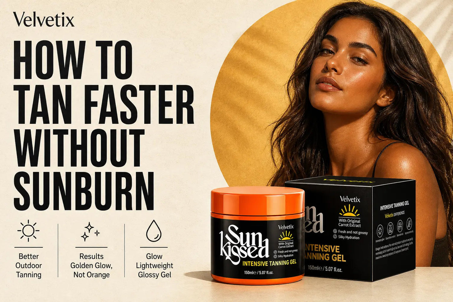 How to Build a Gradual Outdoor Tan on Pale Skin cover image for Velvetix pale skin outdoor tanning guide