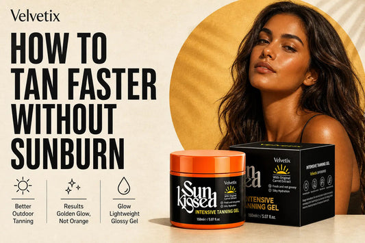 How to Build a Gradual Outdoor Tan on Pale Skin cover image for Velvetix pale skin outdoor tanning guide
