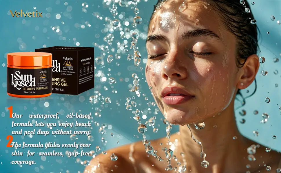 Self Tan vs Sun Tan (Which Is Better?) cover image for Velvetix outdoor tanning product comparison