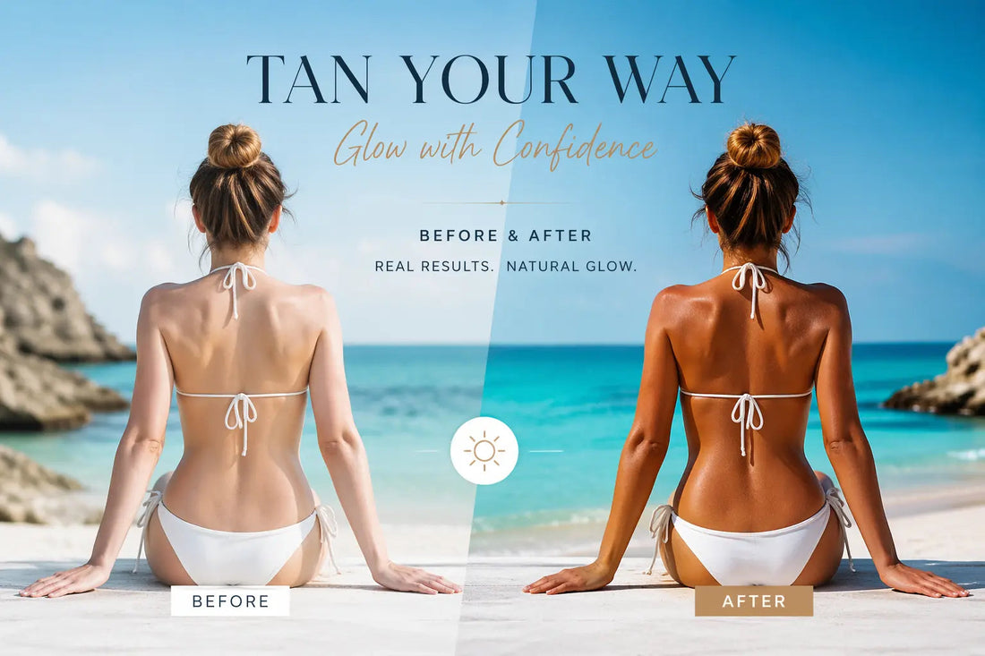 How to Tan Evenly Without Streaks (Pale Skin Guide) cover image for Velvetix pale skin outdoor tanning guide