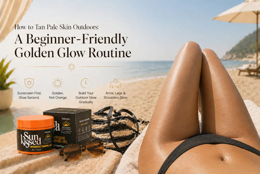 Best Tanning Products for Arms, Legs, and Shoulders cover image for Velvetix outdoor tanning education and brand update