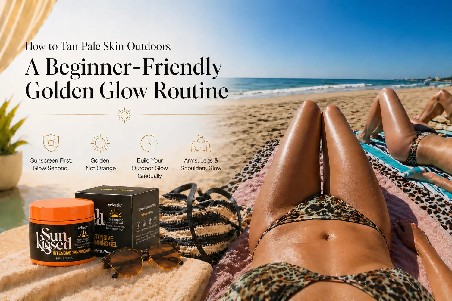 Velvetix vs Bali Body Tanning Oil: Which Is Better for a Beach Glow? cover image for Velvetix outdoor tanning product comparison