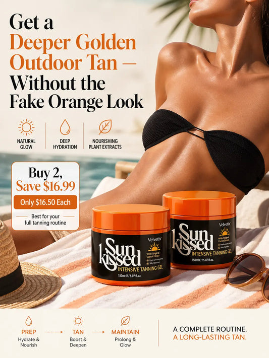 Body Glow Routine for Pale Skin Women cover image for Velvetix pale skin outdoor tanning guide