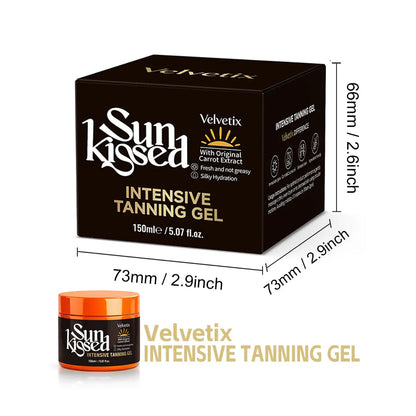 Velvetix Fast Tanning Gel bundle image for pale skin summer outdoor glow routine