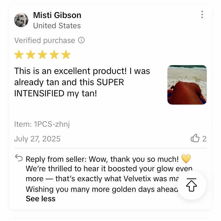 Velvetix Tanning Gel – 5.07oz Fast Tan Accelerator for Outdoor Use