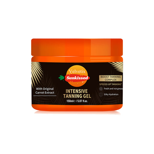 Velvetix Intensive Tanning Gel 200g - Coconut & Aloe Infused Glow Enhancer for Radiant Bronze Look