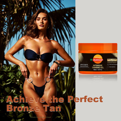 Velvetix Tanning Gel – 5.07oz Fast Tan Accelerator for Outdoor Use